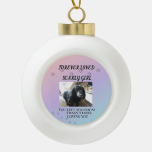 Boule En Céramique Tribut à la saison de l'amour
