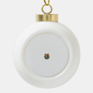 Boule En Céramique Vecteur de paresseux vintage Badge rétro faune 2