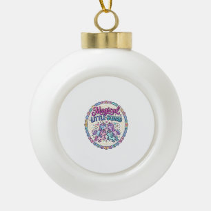 Boule En Céramique Vêtements Magiques Licorne Petite Équipe POD Prêt