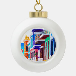 Boule En Céramique ¡Vive Porto Rico !