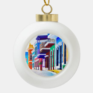 Boule En Céramique ¡Vive Porto Rico !