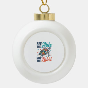 Boule En Céramique Voir le design du t-shirt de sensibilisation au pu
