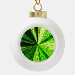 Boule En Céramique Zoom vert