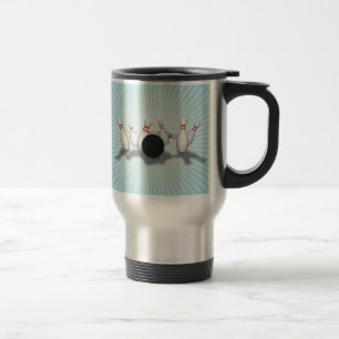 Boule et goupilles de bowling : modèle 3D : Tasse