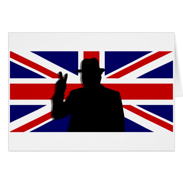 Bouledogue de Wiinston Churchill les Anglais (Devant horizontal)