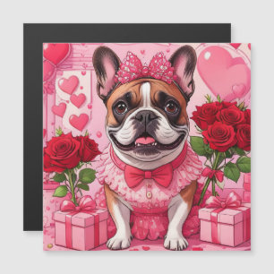 Bouledogue français amoureux
