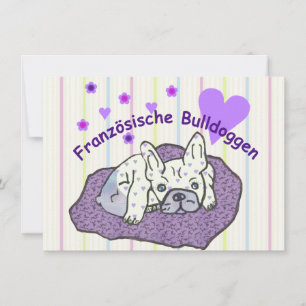 Bouledogue français Anniversaire French Bulldog