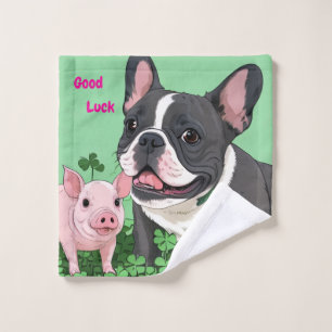 Bouledogue français bonne chance French Bulldog