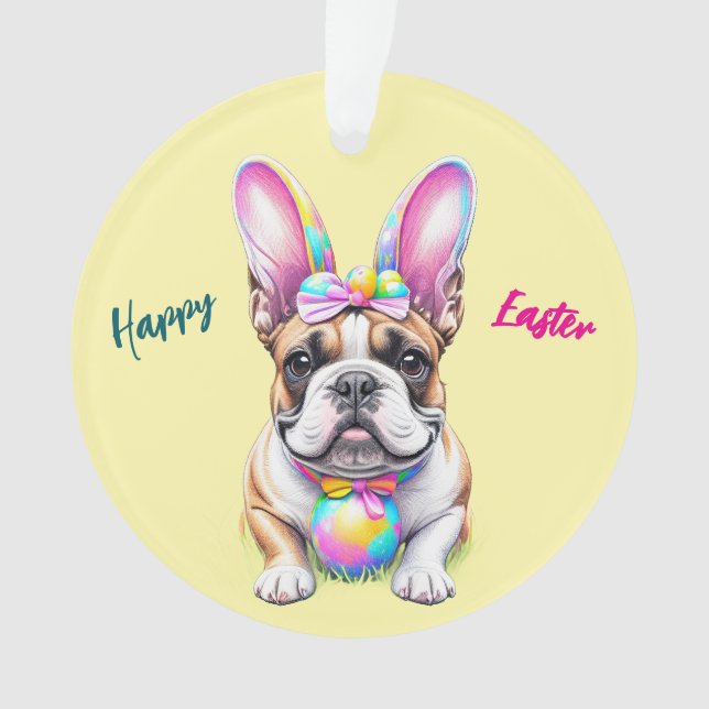 Bouledogue français Bunny Pâques Bulldogge (devant)