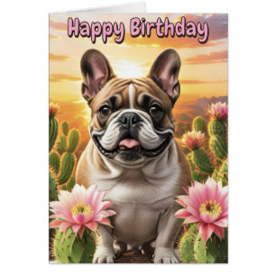 Bouledogue français Cactus Bouledogue français