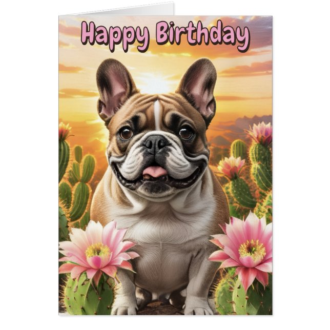 Bouledogue français Cactus Bouledogue français  (Devant)