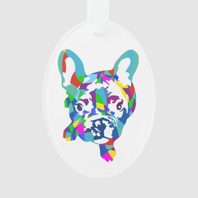 Bouledogue français coloré (devant)