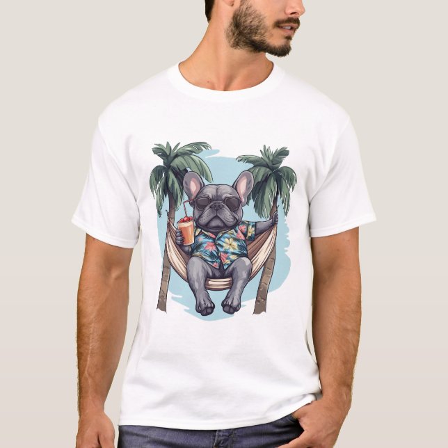 Bouledogue Français En Haut Hawaïen (Devant)