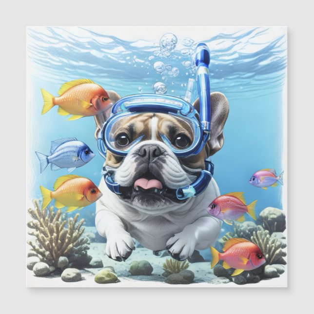 Bouledogue français en vacances Bouledogue Françai (Devant)