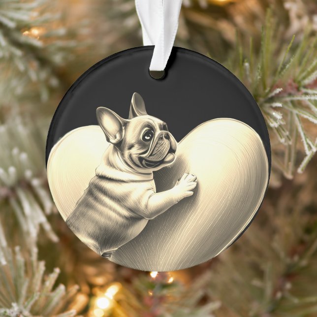 Bouledogue français je t'aime (Arbre)