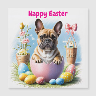 Bouledogue français Joyeuses Pâques
