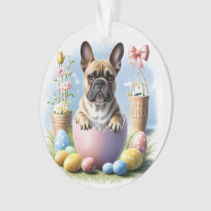 Bouledogue français Joyeuses Pâques