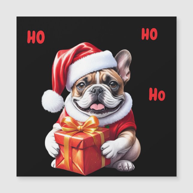 Bouledogue français Noël French Bulldog (Devant)