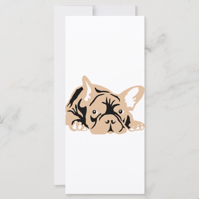 Bouledogue Français rose (Devant)