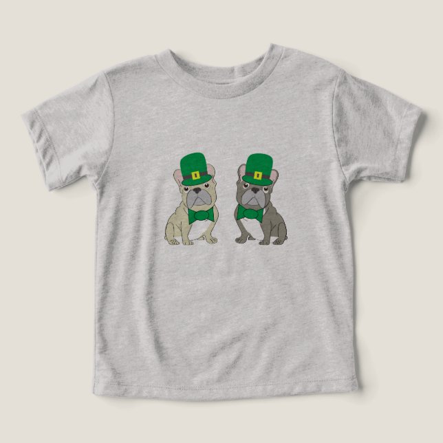 Bouledogues français de la St. Patrick (Design Recto)