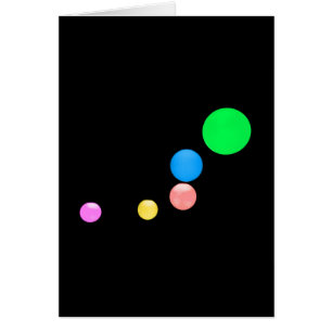 Boules colorées