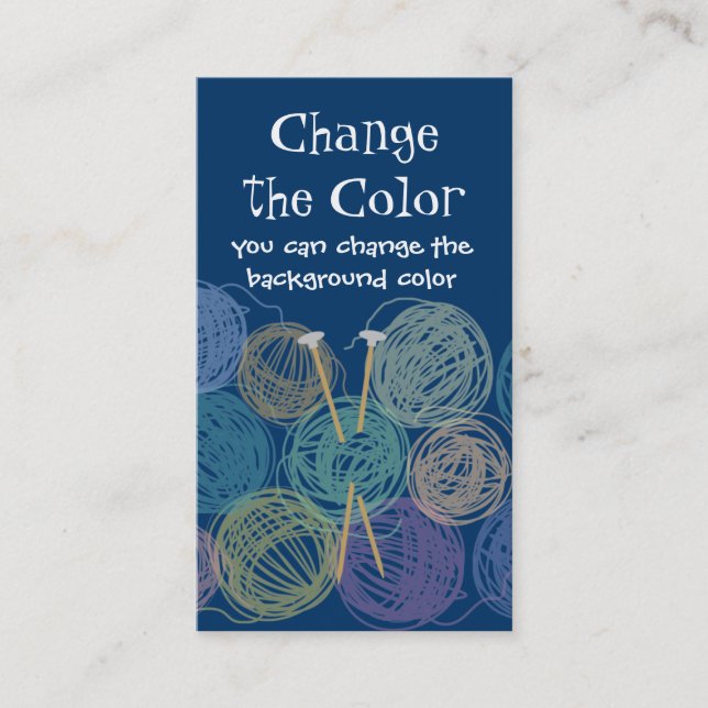 Boules colorées des cartes de visite (Devant)