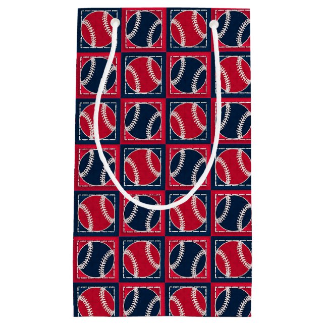 Boules de baseball pointillées Sac S 01-GIFT (Devant)