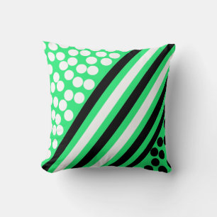 Boules de lignes de motif d'art abstrait Coussin