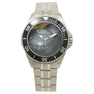 Boules de pelouse, Montre Bracelet en acier inoxyd