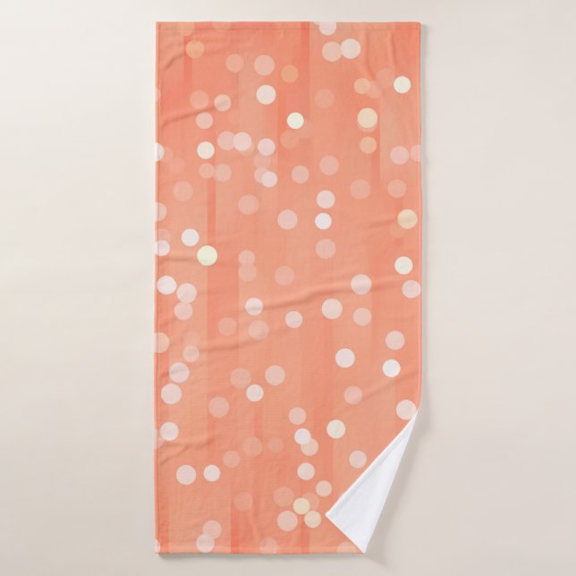 Boules disco dans le noir  (Serviette de bain)