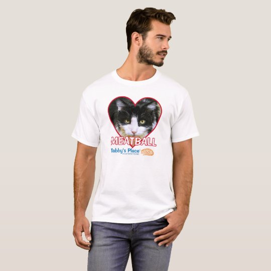 Boulette de viande - la pièce en t de base des t-shirt