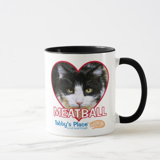 Boulette de viande - tasse 11oz classique à deux