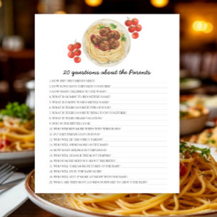 Boulettes de viande - jeux - 20 questions sur les