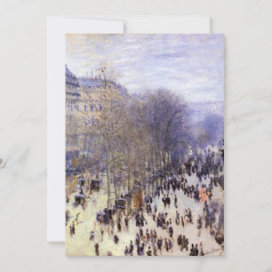 Boulevard des Capucines par Claude Monet, Art nouv