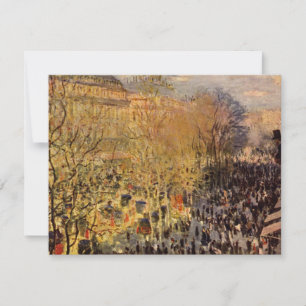 Boulevard des Capucines par Claude Monet, Art nouv