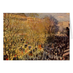 Boulevard des Capucines par Claude Monet, Beaux-ar