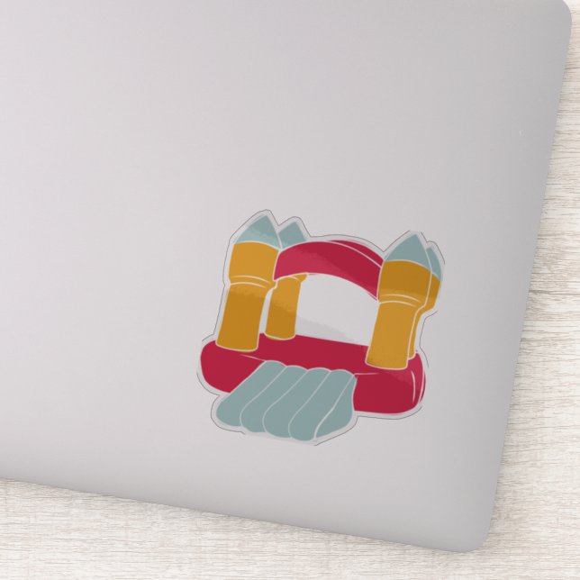 Bounce House/Castle Design sticker (Détail)