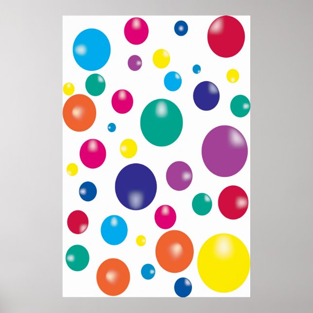 Bouncing Gumballs Poster (Devant)