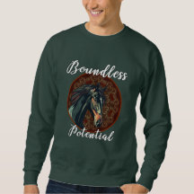 Boundless Potential Horse Sweatshirt – Majestic St