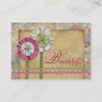 Bountiful Chubby Cartes de visite