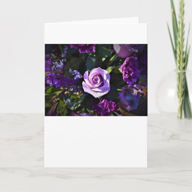 Bouquet, carte (Devant)