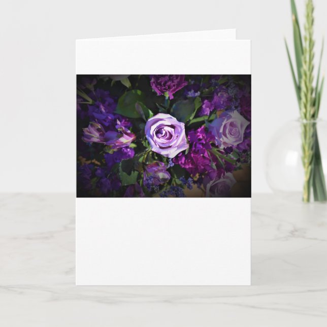 Bouquet, carte (Devant)