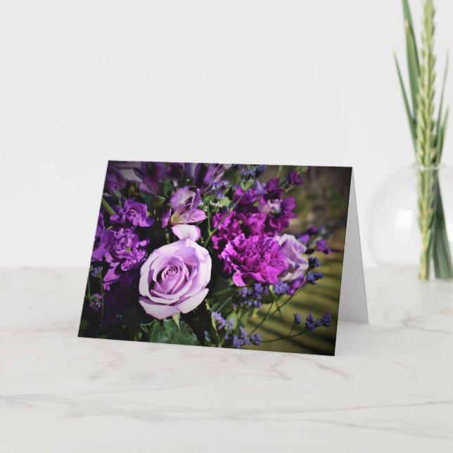 Bouquet, carte (Devant)