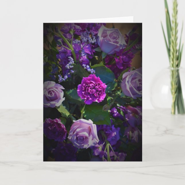 Bouquet, carte (Devant)