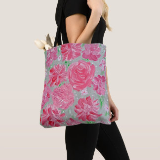 Bouquet d'amour Sac fourre-tout floral