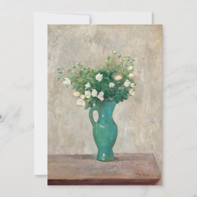 Bouquet dans un vase vert | Tadeusz Makowski (Devant)