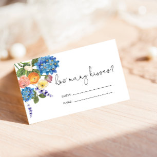 Bouquet D'Aquarelle Devant Combien De Cartes De Ba