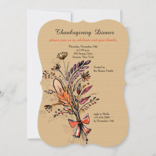 Bouquet d'automne Une Invitation