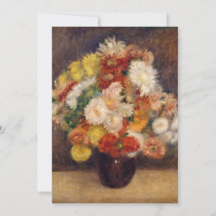 Bouquet de chrysanthèmes   Renoir