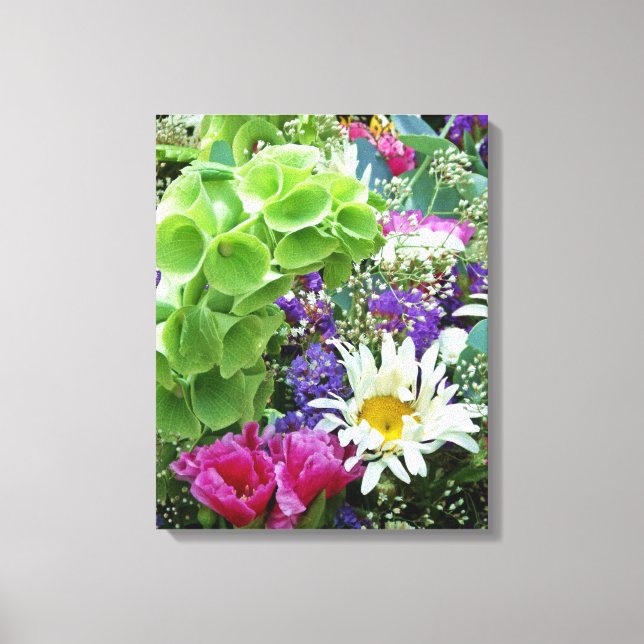 Bouquet de cloches d'Irlande Photo sur toile (Recto)